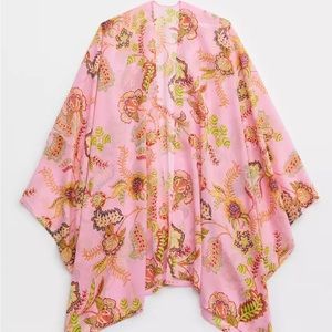 Aerie chiffon cape coverup - NWT
